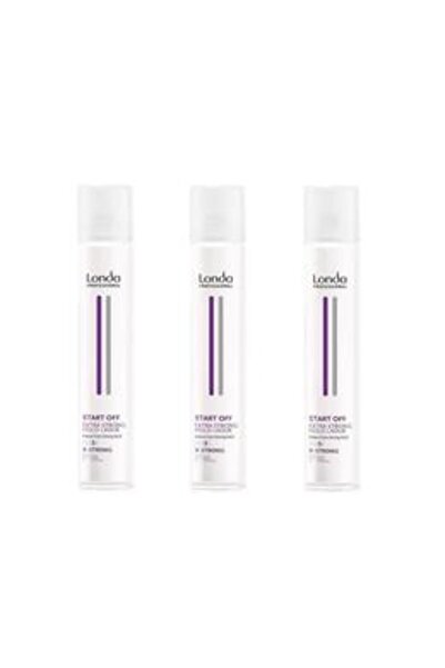 Londa Professional Pachet 3 x Fixativ de par Style Start Off Extra Strong Hol...