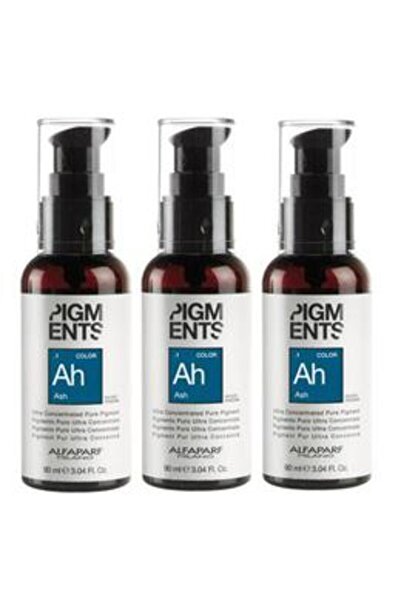 Alfaparf Milano Pachet 3 x Pigment Concentrat Cenusiu - Ultra Concentrated Pu...