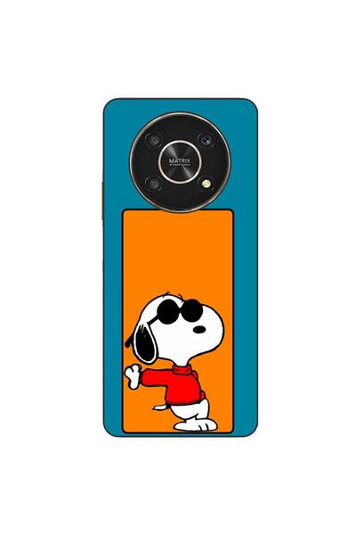 OEM Калъф, съвместим с Honor X30, силиконов гел TPU, модел Снупи