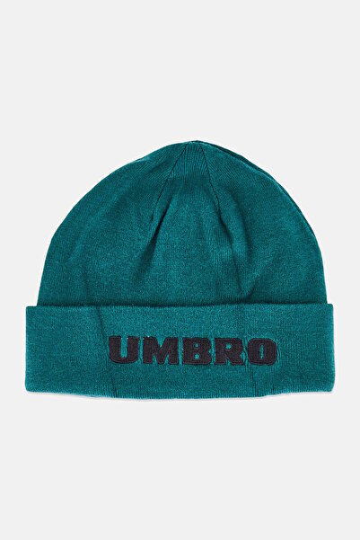UMBRO قبعة رجالية مطرزة بالشعار، لون أخضر غابوي