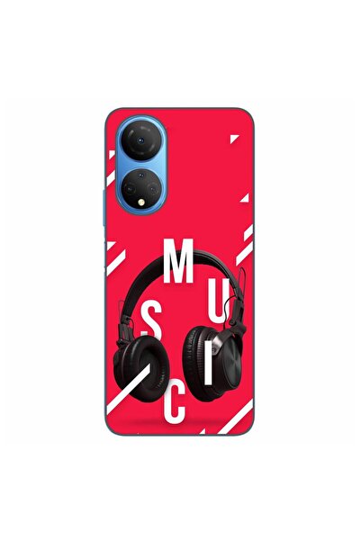 OEM Husa compatibila cu Honor X7 Silicon Gel Tpu Model Music Headphones