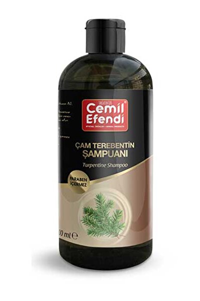 Cemil Efendi شامبو الصنوبر والتربنتين للشعر الدهني 400 مل