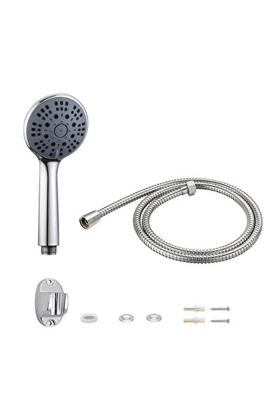 Lawazim Handheld Shower Head Set 1.5m 3 Modes Water Saving with Holder & Hose