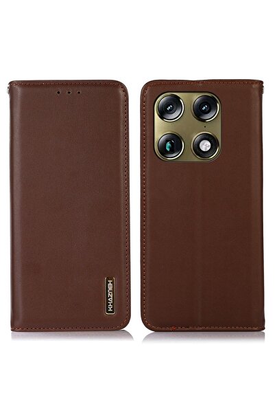KHAZNEH Δερμάτινη Θήκη Βιβλίο Brown (Motorola Signature 5G)