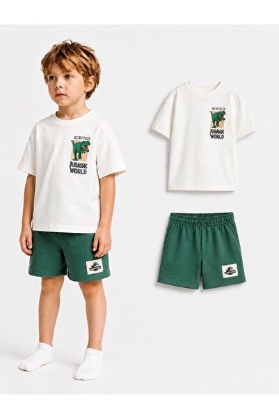 ciklet kids Boy's Top and Bottom Set with Shorts