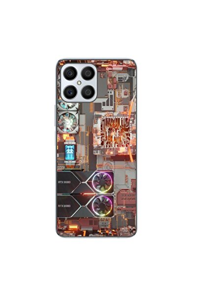 OEM Husa compatibila cu Honor X8 Silicon Gel Tpu Model Motherboard