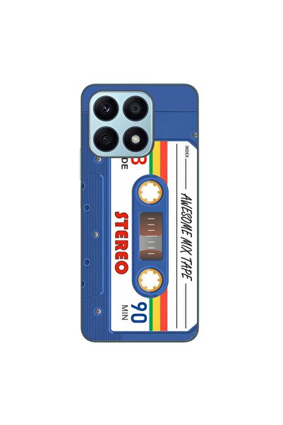 OEM Husa compatibila cu Honor X8a Silicon Gel Tpu Model Caseta Vintage Mix Tape
