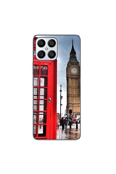 OEM Case compatible with Honor X8 Silicone Gel Tpu Model London