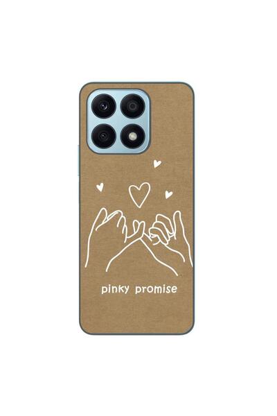 OEM Husa compatibila cu Honor X8a Silicon Gel Tpu Model BFF Pinky Promise