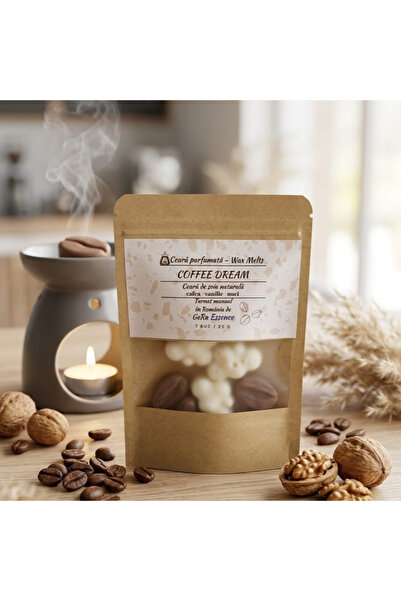 GeRa Essence Ceara parfumata/ Wax melts din soia, Coffee Dream - Cafea prajit...