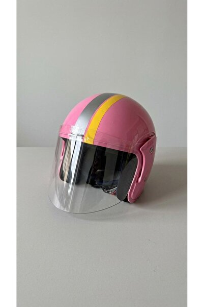 diğer0101 Motosiklet Yarım Kask Kırılmaz Özellikli