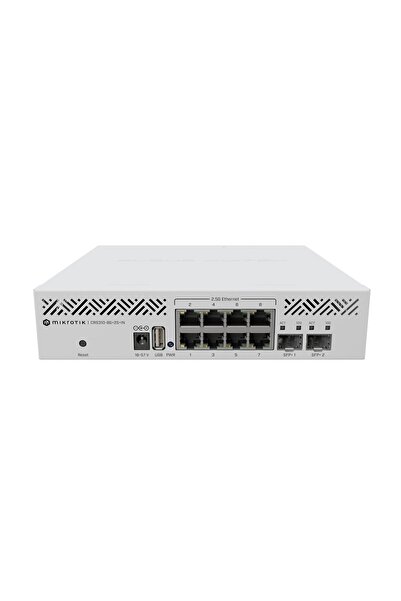 MIKROTIK CRS310-8G+2S+IN |   Comutator |   8x RJ45 2.5Gb/s, 2x SFP+, RouterOS...
