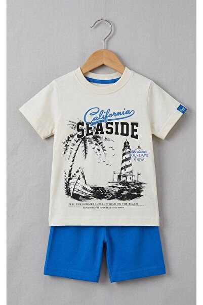 Milanlı Kids Boy's Cotton Summer Set (Top and Bottom)