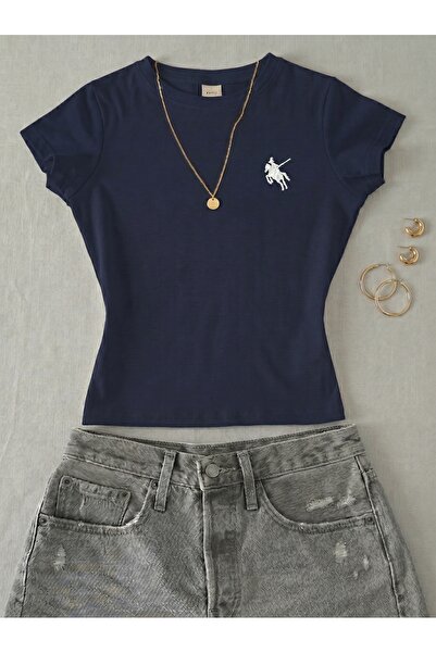 NİCE Soul Colorful Crew Neck Tee Crop T-Shirt