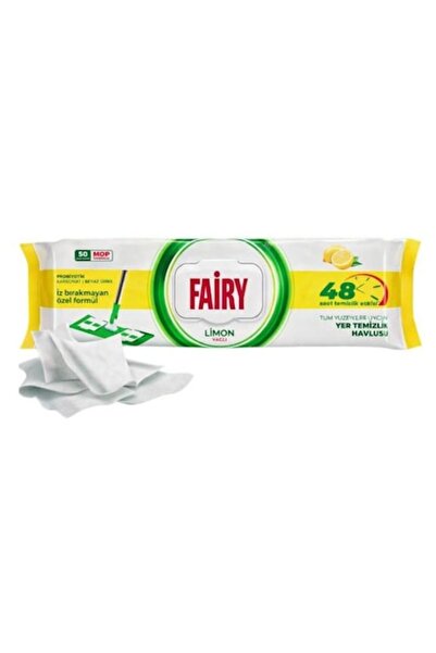 Fairy Rezerve mop Decor, 50 buc/pachet, 19x35cm, parfum de lemn,