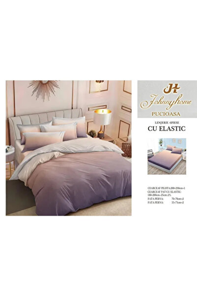 Pucioasa Lenjerie de pat Finet 6 piese cu elastic-T288