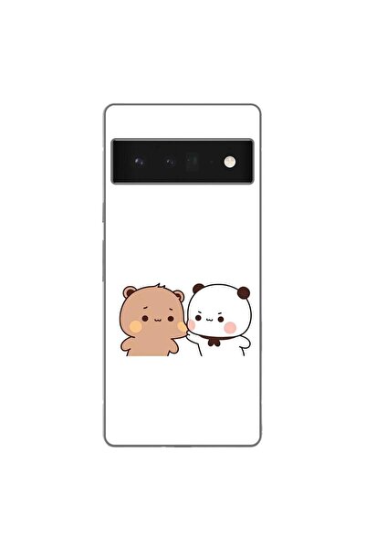 OEM Husa compatibila cu Google Pixel 6 Pro Silicon Gel Tpu Model Bubu Dudu Fight