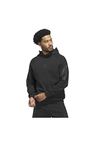 adidas Hanorac de baschet pentru bărbați, cu material distanțier, XL
