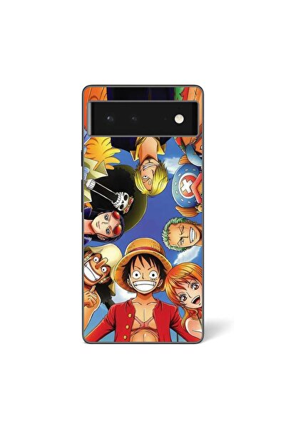 OEM Husa compatibila cu Google Pixel 6 Silicon Gel Tpu Model One Piece Crew