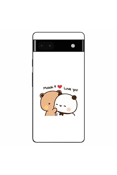 OEM Husa compatibila cu Google Pixel 6A Silicon Gel Tpu Model Bubu Dudu Muaah...