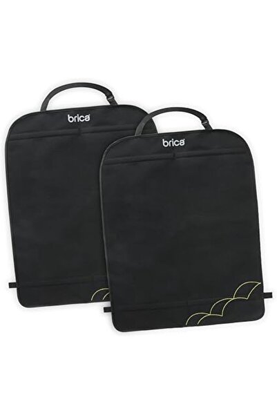 Munchkin Deluxe Car Seat Kick Mat, 2 Pieces, XL Size, Black