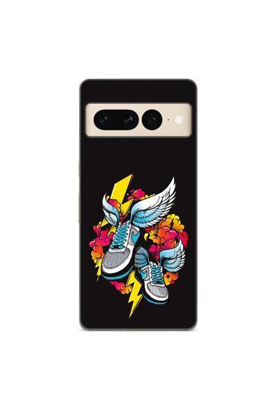 OEM Husa compatibila cu Google Pixel 7 Pro Silicon Gel Tpu Model Fashion Snea...