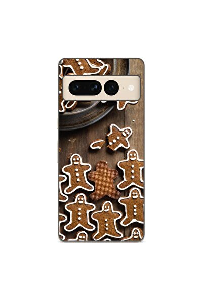 OEM Husa compatibila cu Google Pixel 7 Pro Silicon Gel Tpu Model Craciun Turt...