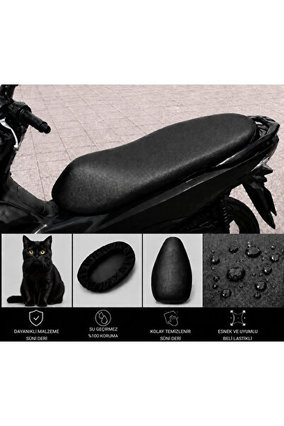 lawrenceshop Husa de șa pentru motociclete Arora AR 50 Special, protecție imp...
