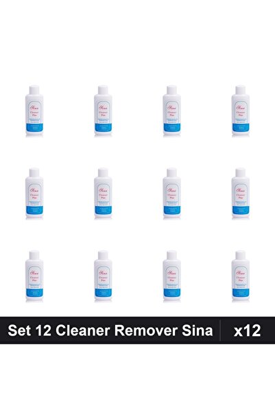NAİLS Set 12 Cleaner Remover Sina 60ml, Lichid Curățare Acetonă Manichiură Pr...