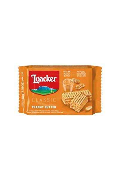 Loacker Classic Peanut 25 x 45g
