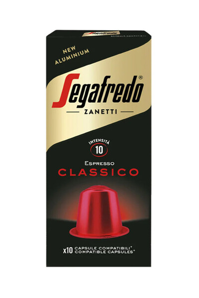 Segafredo ZANETTI CLASSICO ALUMINIUM CAPSULES 51 g – Intensity 10