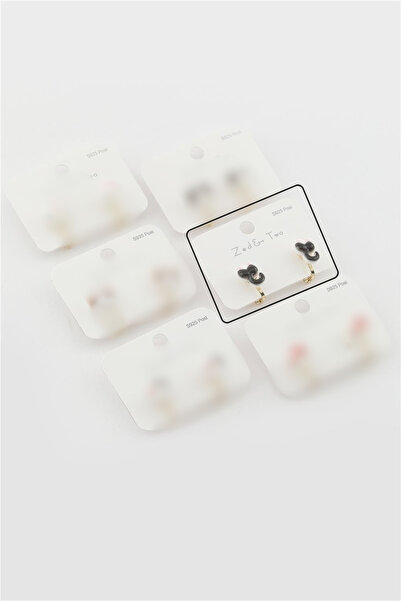 ÖZÇTAKI Steel Children's Earrings - Clip-On (Non-Pierced) - Cat Model - for N...