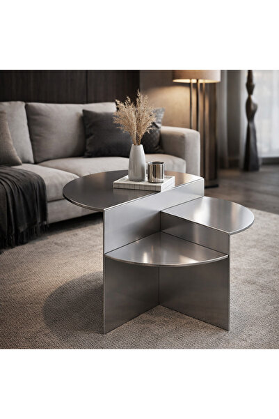 steelthesign LUXEFORM PASLANMAZ DEKORATİF SEHPA