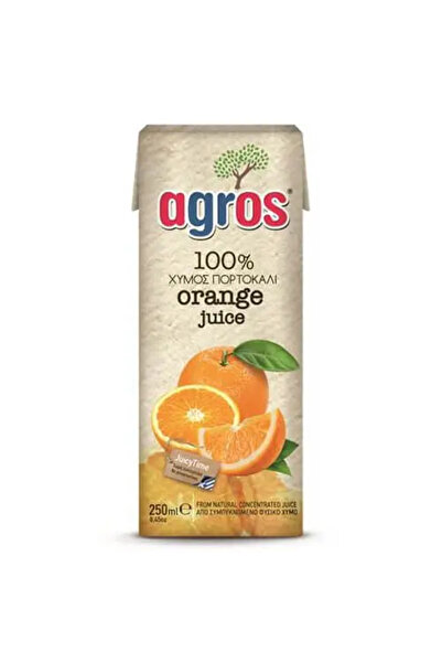 Agros Suc de portocale 100% 0,25 L
