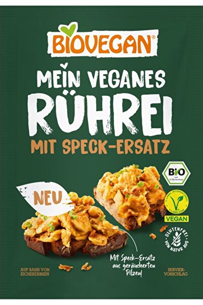 Biovegan Alternativa bio la omleta vegana cu inlocuitor de bacon, 50g
