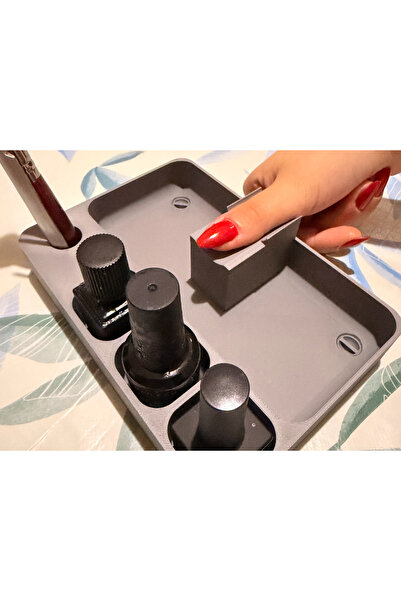 DU&ER Nail Station Organizer |   Nail Polish and Nail Art Desktop Organizer S...