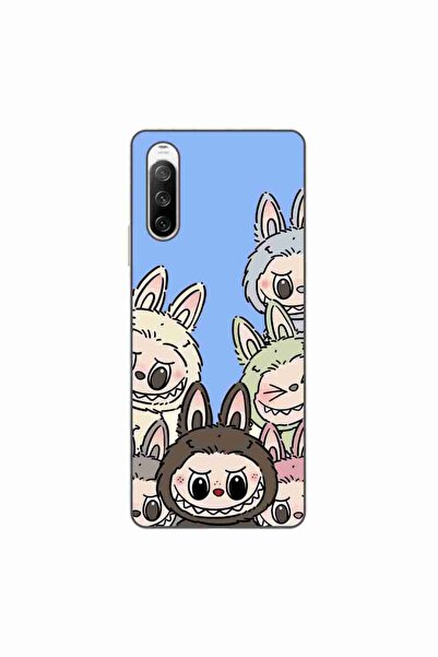 OEM Husa compatibila cu Sony Xperia 10 III Silicon Gel Tpu Model Labubu Patte...