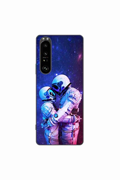 OEM Husa compatibila cu Sony Xperia 1 III Silicon Gel Tpu Model Astronauts Co...