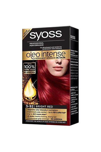 SOHO Vopsea pentru Par, Syoss, Oleo 5/92 Bright Red,