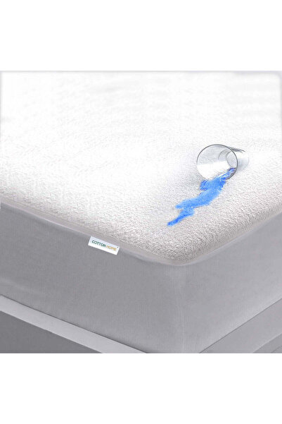 COTTON HOME Coral Fleece Waterproof Mattress Protector 180x200+35cm with Deep...
