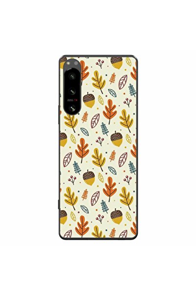 OEM Husa compatibila cu Sony Xperia 5 IV Silicon Gel Tpu Model Autumn Pattern