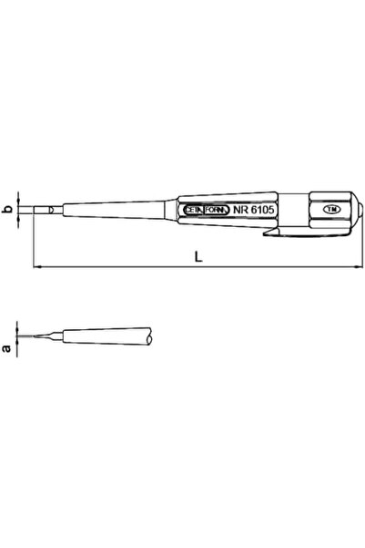Yıldızan TAMGÜN Stilou pentru controlul formularurilor (mic) / 3.0 X 140 mm T...