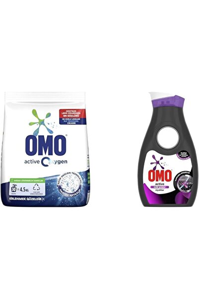 Yıldızan YAKE STORE Oxygen Toz Çamaşır Deterjanı Beyazlar için, 4.5 kg(1) Omo...