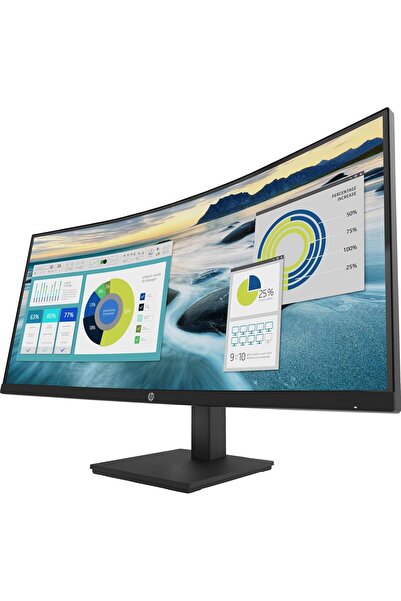 HP P34HC G4 34" WQHD Curved Screen Edge LED LCD Monitor - Vertical Alignment ...