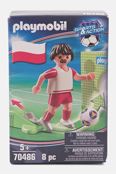 Playmobil قميص المنتخب الوطني البولندي، أبيض/أحمر