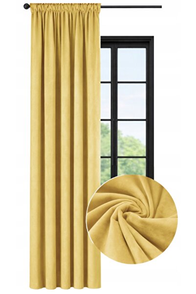 NOW-ART , Ready-made Drapery Curtain , 145x240 cm, Grey, Plain and Matte, Rin...