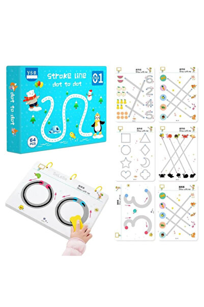 Stuniko ® Caiet Interactiv Montessori de Scriere si Grafomotricitate, Set Edu...