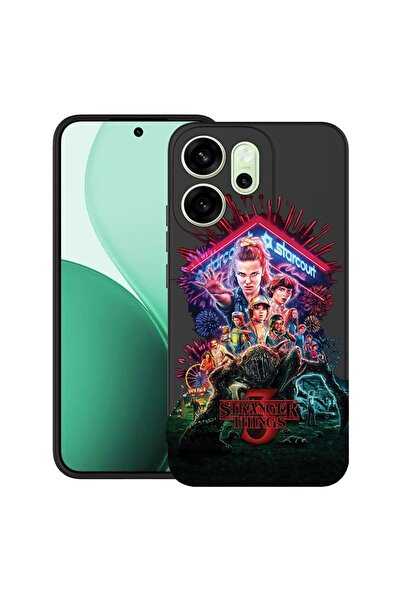 bestcase Υπέρλεπτη Θήκη TPU Συμβατή με OPPO Reno15, με σχέδιο Stranger Things...