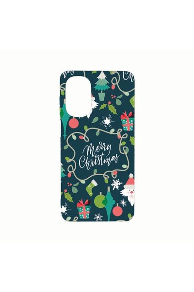 bestcase Husa Silicon, Compatibila Cu Motorola Moto E32s, Merry Christmas, Re...