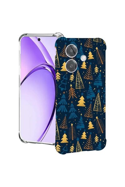 bestcase ¬Æ Husa pentru OPPO A60 5G / A40 / A40M, Anti Shock 1.5MM, Xmas Patt...